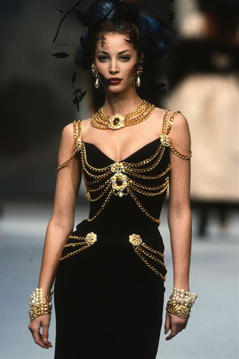 1992 chanel dress|karl Lagerfeld runway looks.